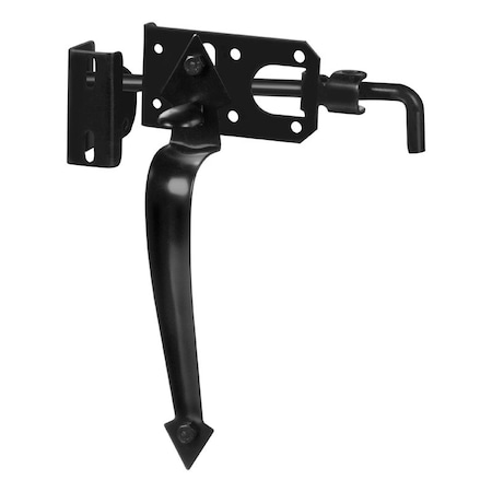 National Hardware Ornamental Gate Ltch Blk N178-616